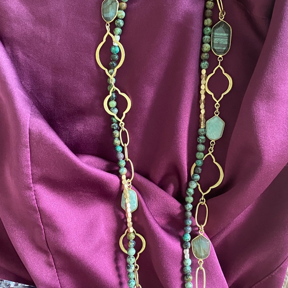 Long Statement Necklace - image 8